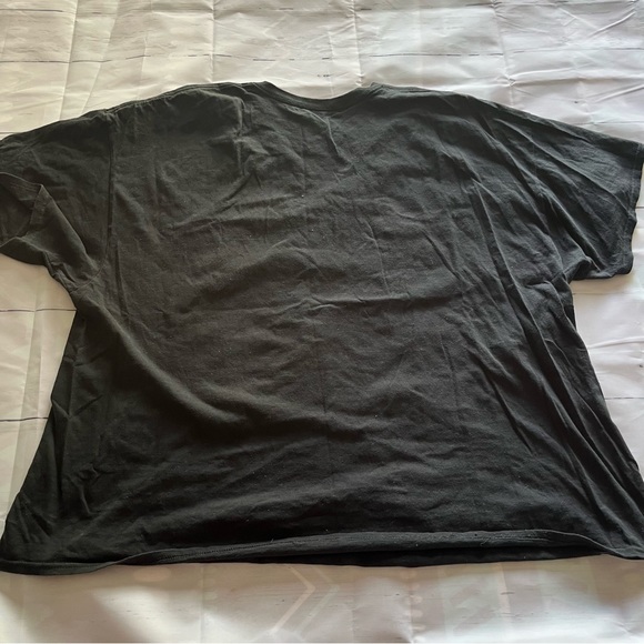 Black Jimi Hendrix 970 Live! Screen Print Short Sleeve Tee Shirt, Size 4X - Picture 2 of 4